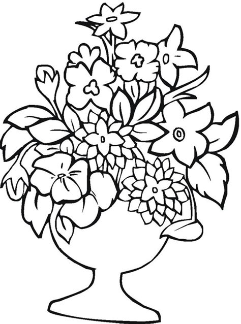 flower coloring pages to print|Flowers coloring pages .